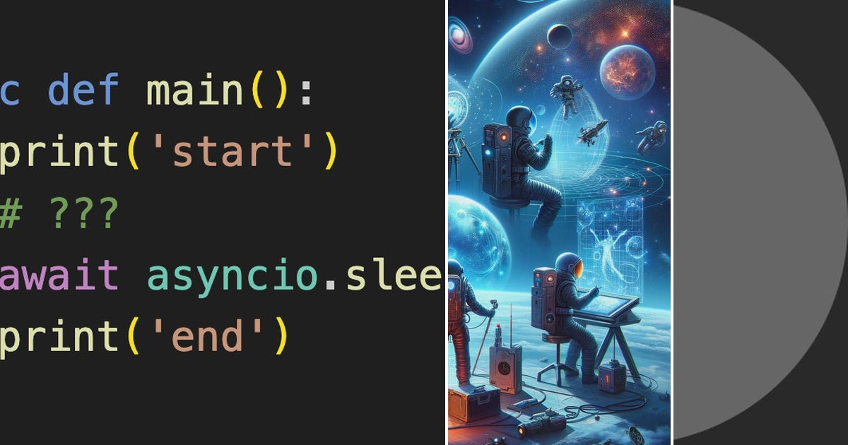 List: Async Python | Curated by Ernest Tan | Medium
