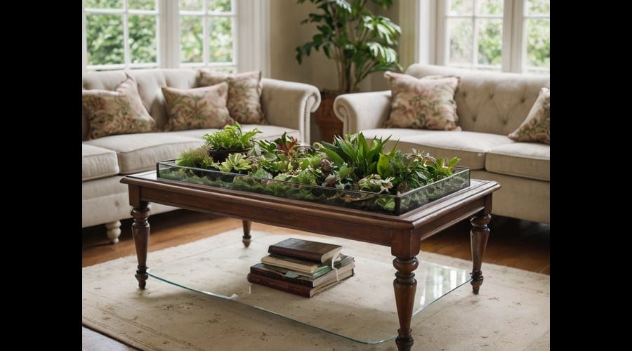 Terrarium Coffee Table by Nancy Anderson Mar 2024 Medium