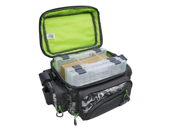 Osage River Deluxe Fishing Tackle Bag W/ 4 Med bx