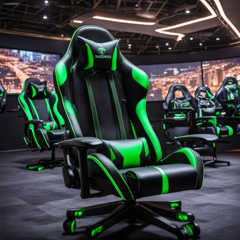 Green Gaming Chairs, by Paul Martin, SERP Games, Jan, 2024