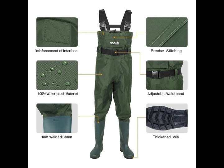 Flow Wader, 3.5mm Neoprene, Synthetic Boots