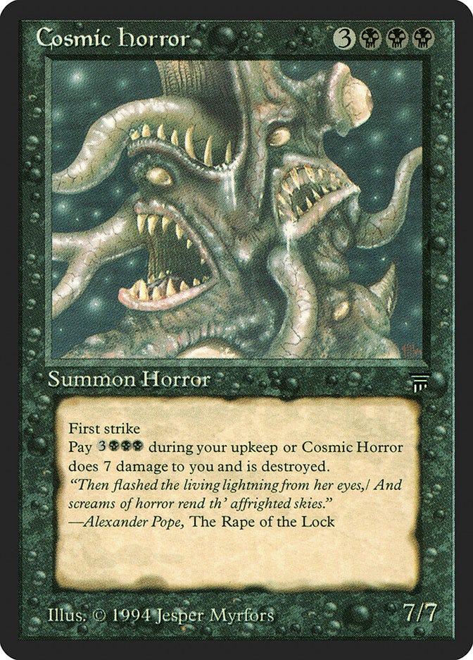 mtg ugliest cards Magical Thinking: Legends | Magic: The Gathering