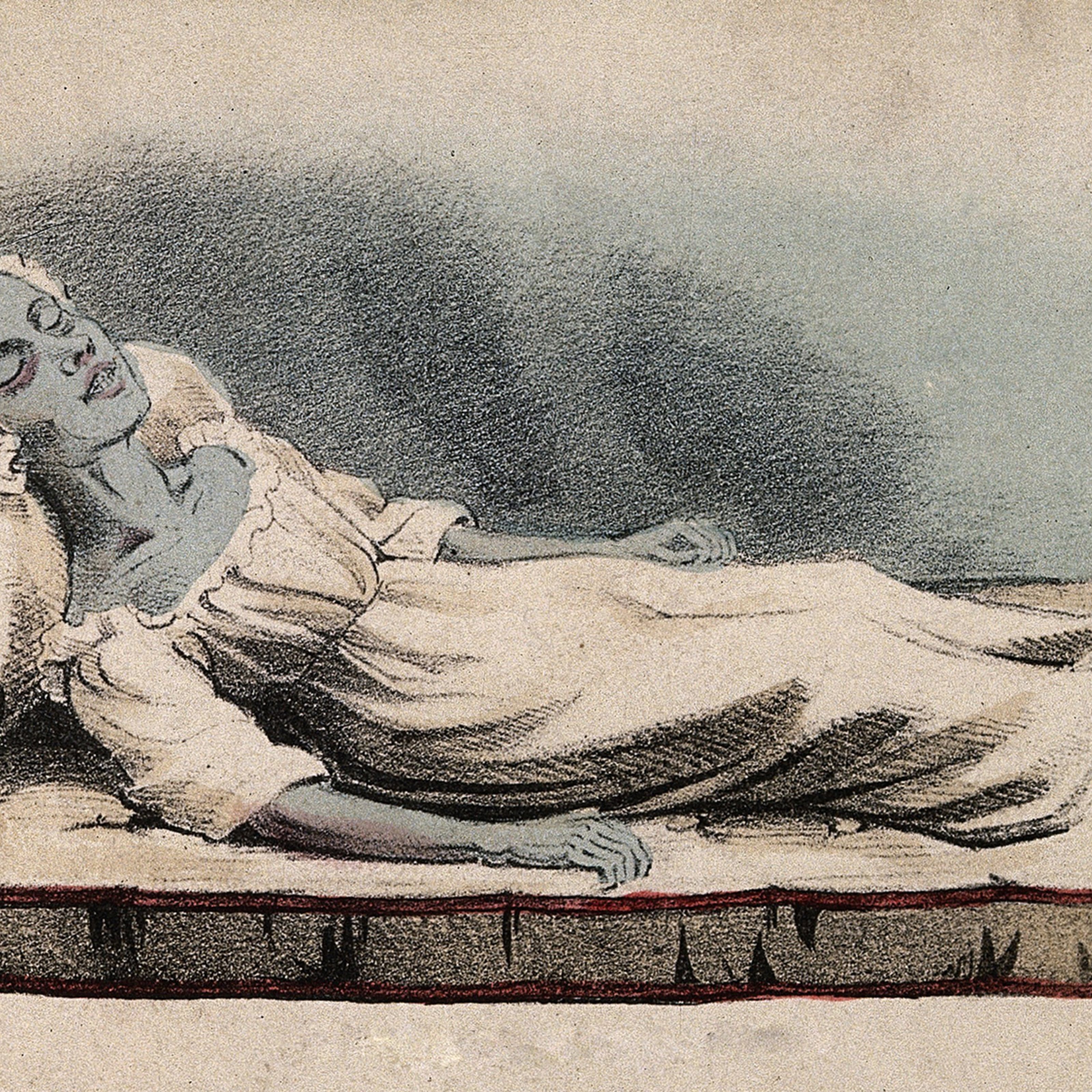 Холера век. Холера в Лондоне 1854.