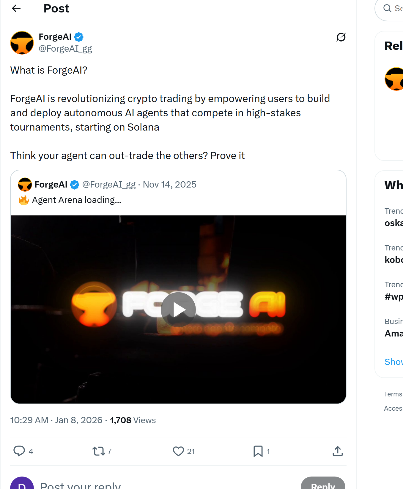 FORGE Airdrop » Eligibility, Checker + Bonus — [Step-By-Step Guide] | by  ForgeAI | Jan, 2026 | Medium
