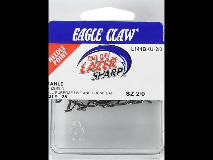 Eagle Claw TK7-2/0 Trokar Extreme Live Bait Hook Size 2/0 Forged