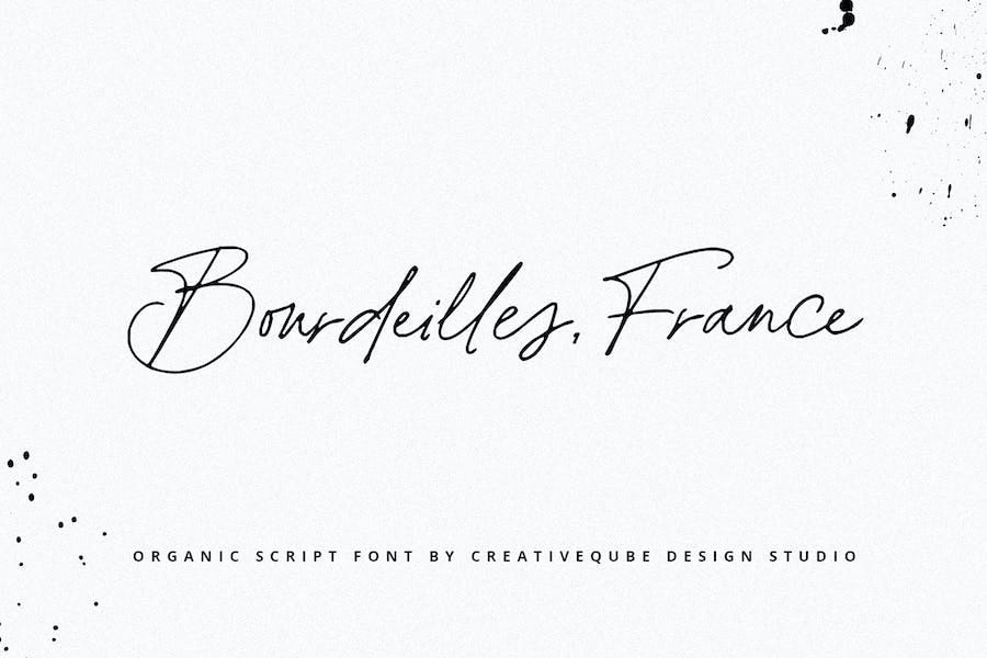 Bourdeilles France Font Free Download - Lingkun - Medium