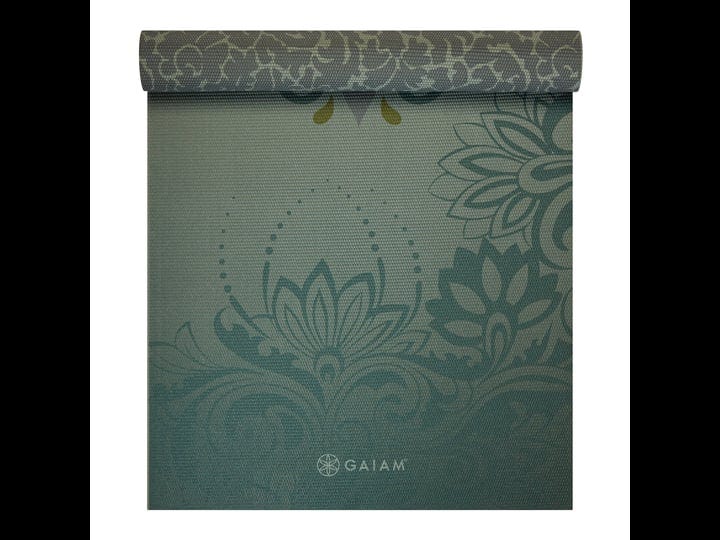 Premium Reversible Perpetual Blossom Yoga Mat (6mm)