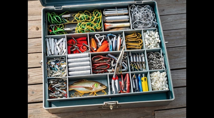Mystery Tackle Box Motherlode Bass Fishing Kit