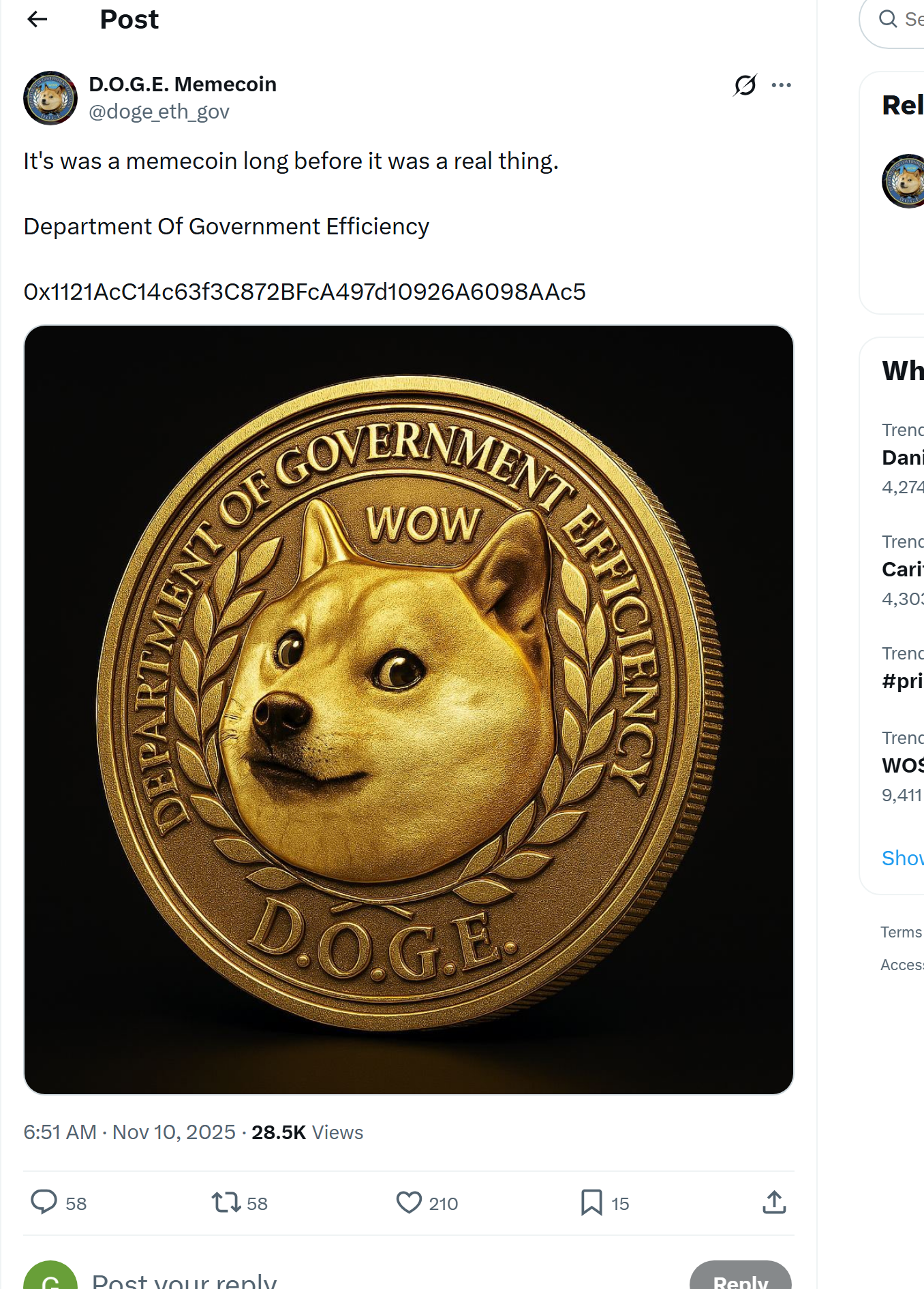 How To Stake Department Of Government Efficiency » Rewards, 91% APR &  Lockup — [Step-By-Step Guide] | by FurFi | Jan, 2026 | Medium