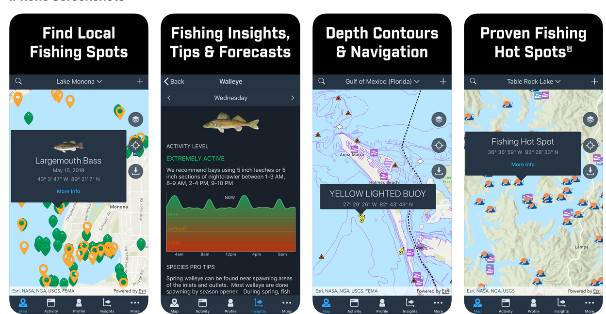 12 fishing apps you should check out on google and apple app store today, by FISHSURFING Travel Inspiration