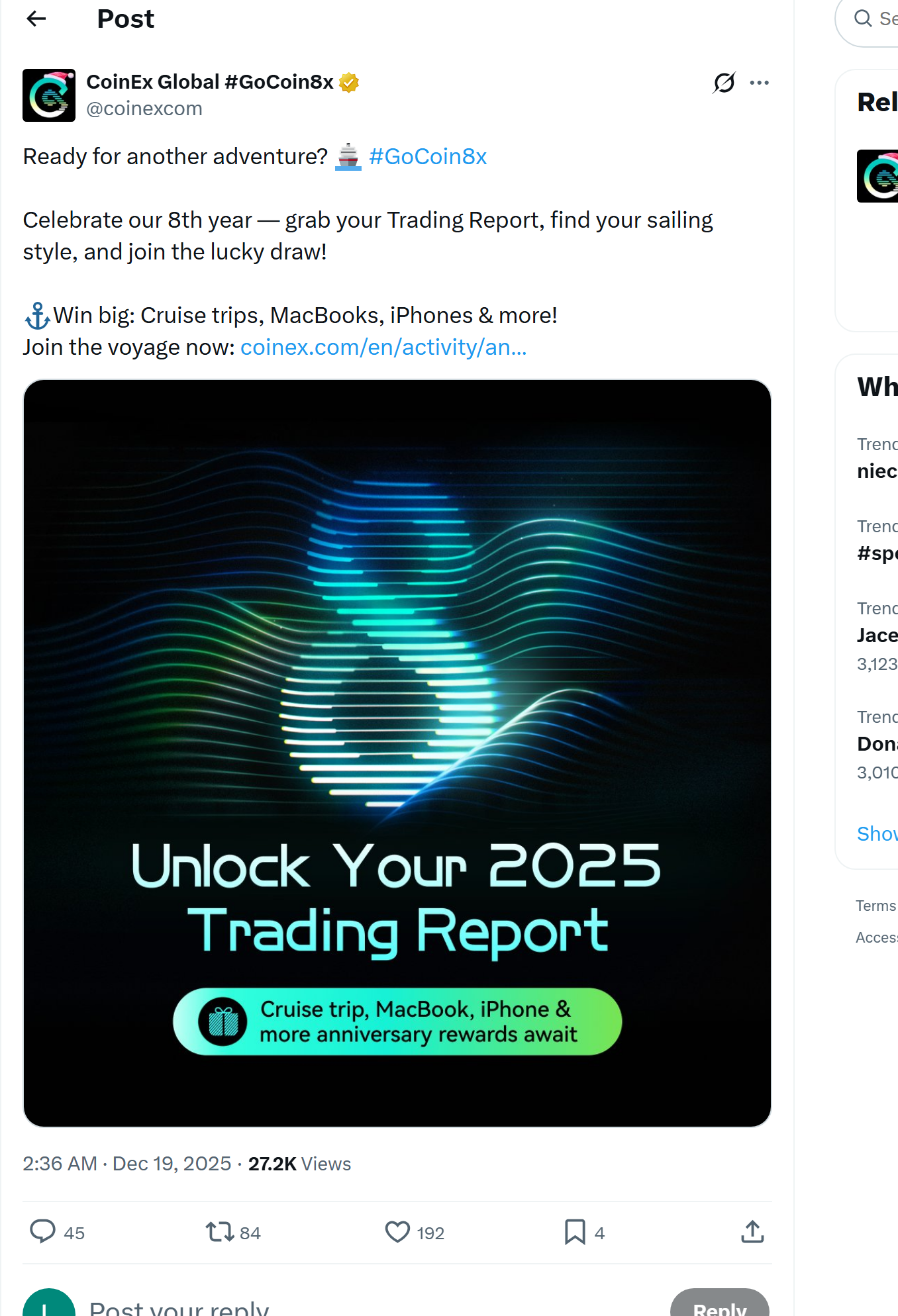 Stake CET » Validator Choice, 54% APR + Bonus — [Step-By-Step Guide] | by  CoinEx Global | Jan, 2026 | Medium