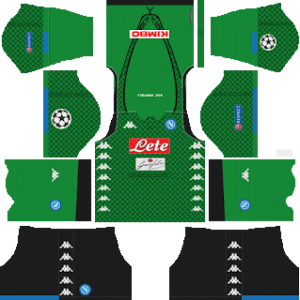 Kit napoli dream league 2024 soccer