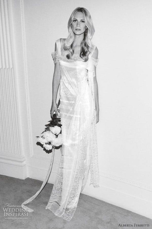 Alberta Ferretti Wedding Dresses Forever 2012 Bridal Collection | by  LuxuryProm | Medium
