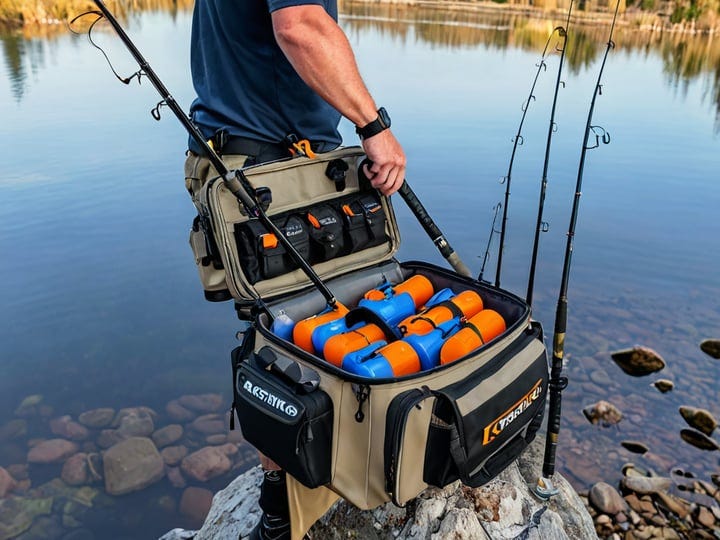 KastKing Kkbs Bb 6S Bait Boss Lure Bag Utility Binder Tackle Soft Fishing Gear Self