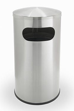 Ex-Cell Stainless Steel Trash Receptacle 33 gal