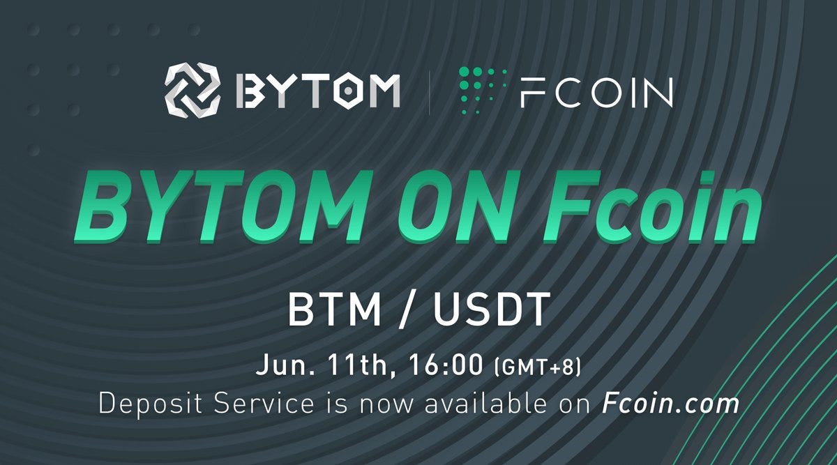 바이텀(Bytom) 주간 동향(6월 둘째 주). 바이텀(Bytom)의 주간 보고서가 나왔습니다… | by BytomDAO | Medium