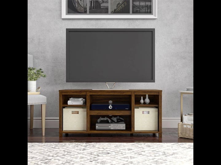 Mainstays parsons cubby tv stand for tvs up to 50 deals