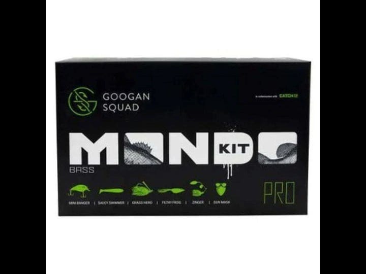 Googan Squad Mondo Pro Bass Fishing Kit