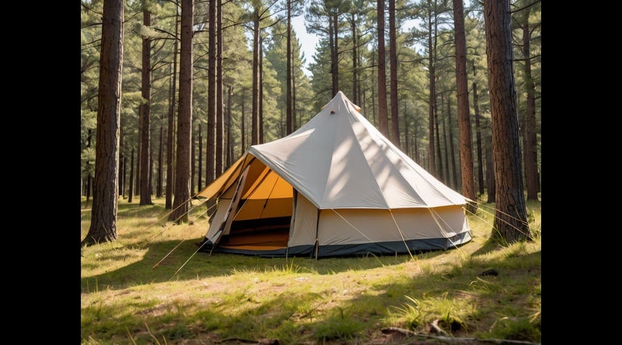 Comfortable Straight Wall Cabin Tents for 4 Person Advanced Venting System.  Bag for sale online