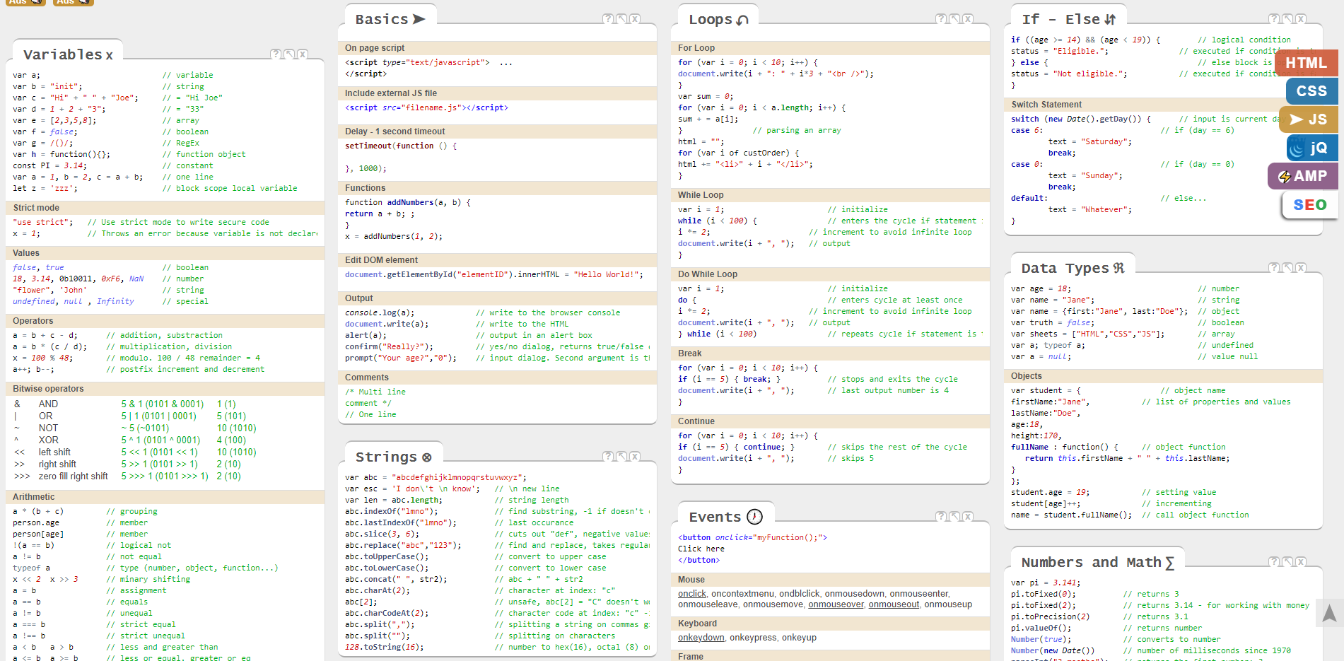 The Ultimate JavaScript Cheatsheet | by Gabe A, (M.S.) | Apr, 2023 |  JavaScript in Plain English
