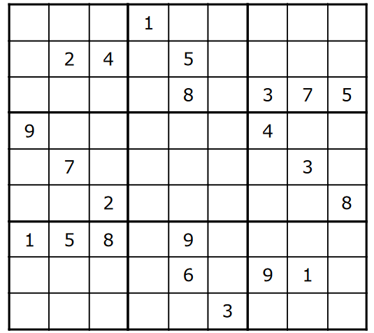 Solve Sudoku Puzzles via Integer Programming: Problem-Based - MATLAB &  Simulink