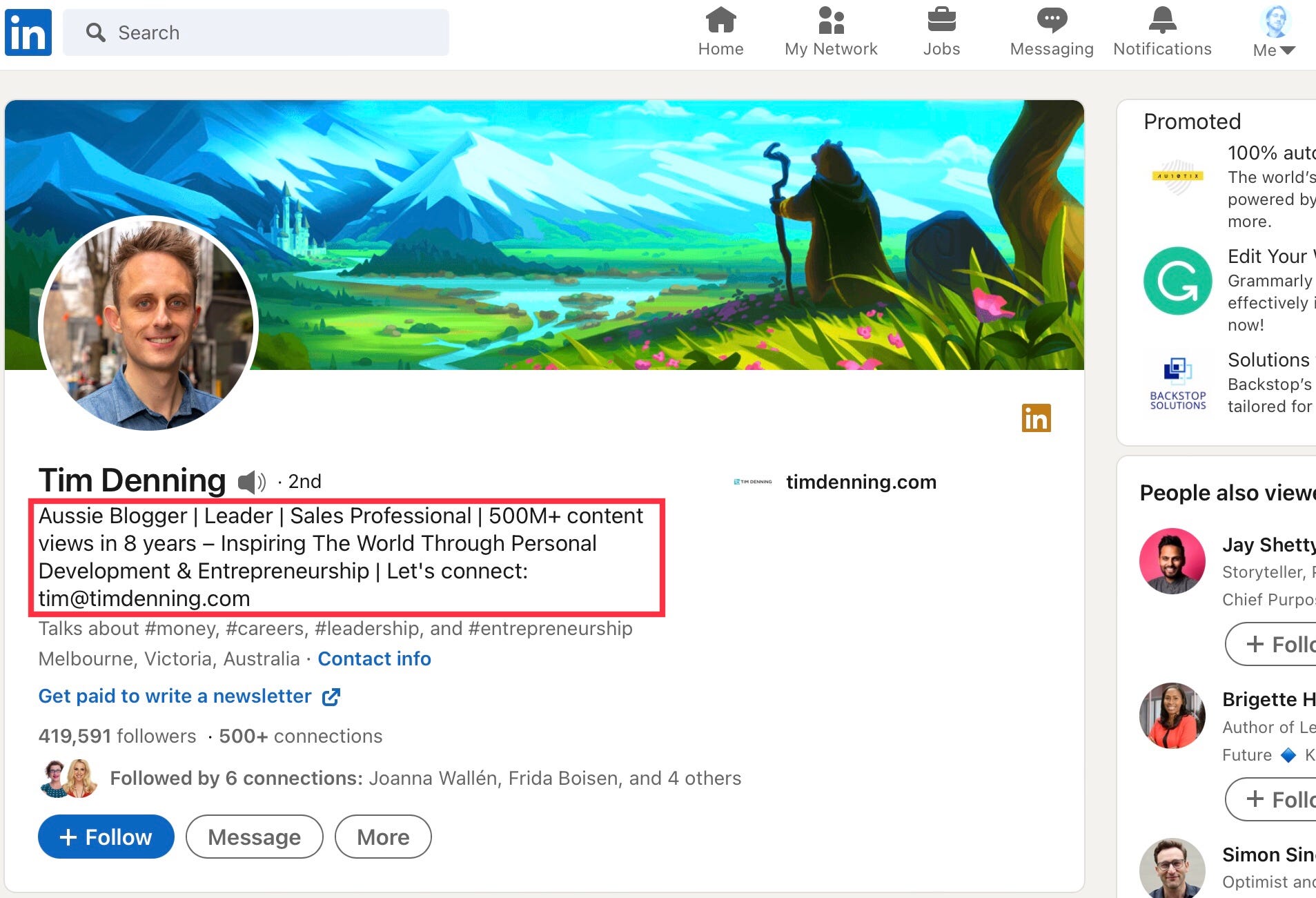 Stop Stuffing Your Profile Headline on Linkedin | Medium