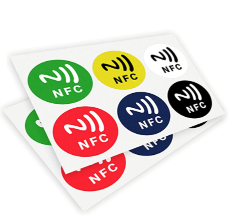 I am having fun with NFC Tag with my iPhone, by Fuzzy
