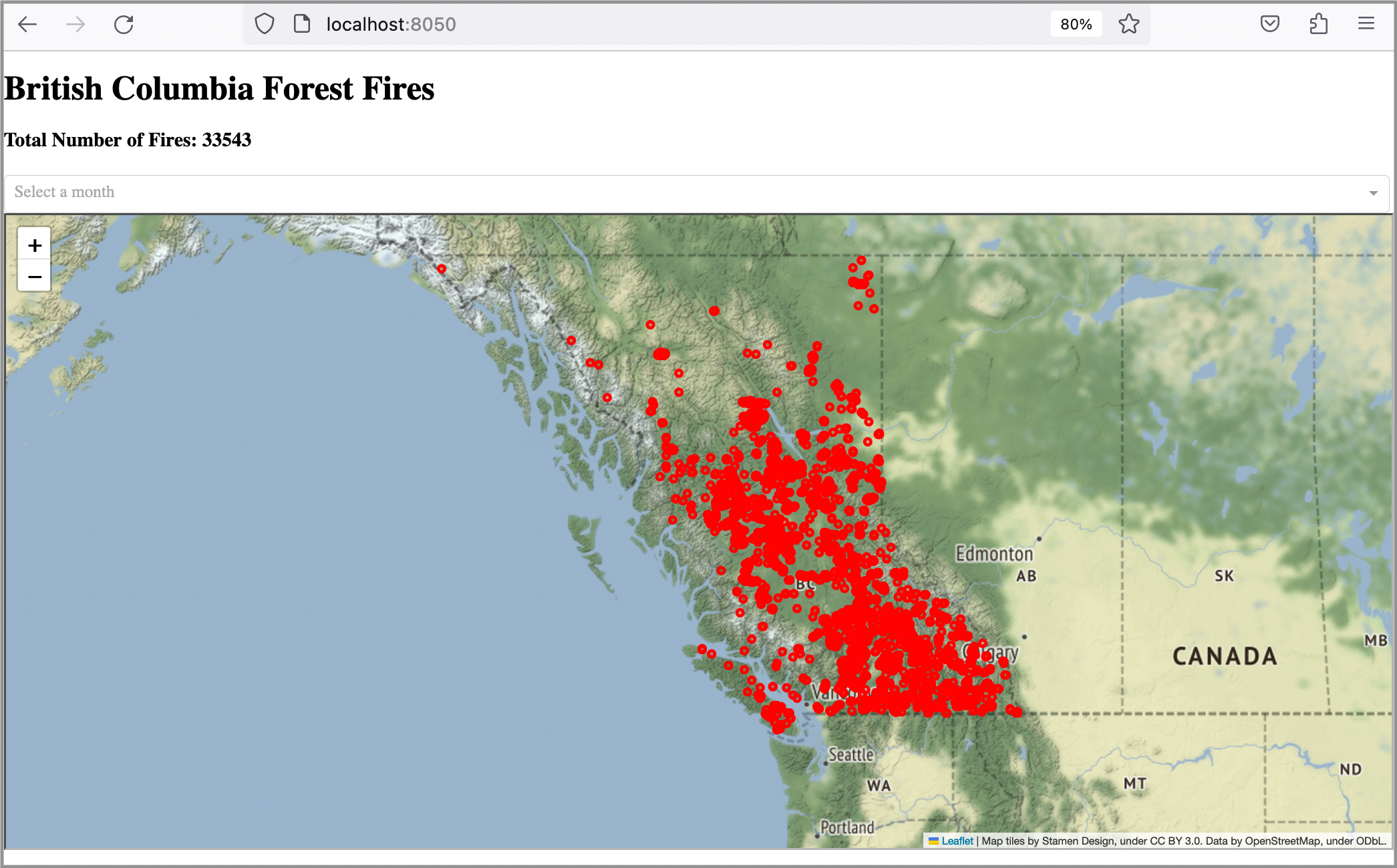 The Forest Interactive Map