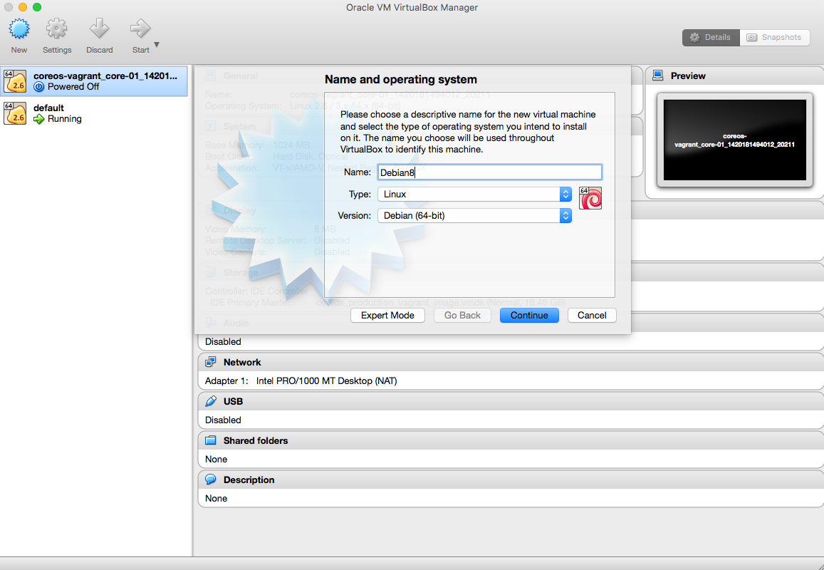 Docker environment in VirtualBox | by Kaka | KaKa's stories