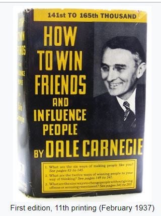 Original Dale Carnegie Poster in his own words. Image made of Dale Car –  FIGURES OF SPEECH