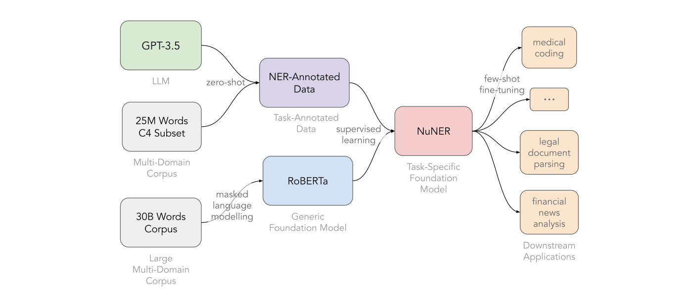 NuNER creation procedure.