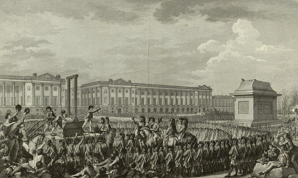 executions Political Executions — Louis XVI. Louis XVI's execution is perhaps the… |  by JL Matthews | Exploring History | Medium