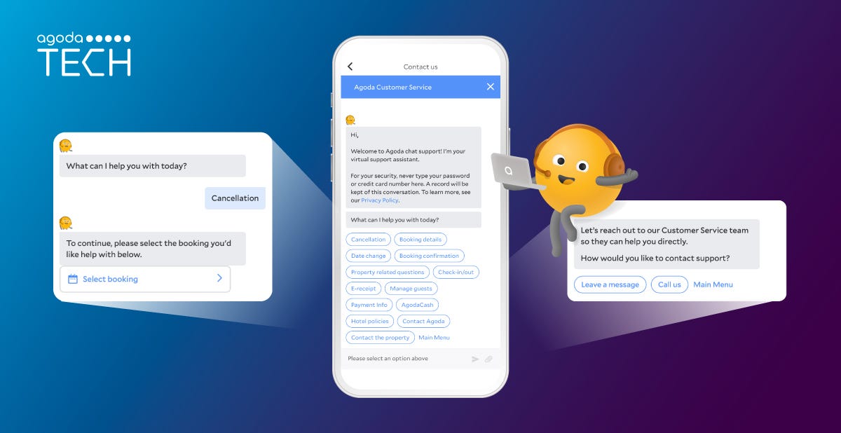 Plug and Play Chatbot: A Peek at Agoda’s Customer Service Tech