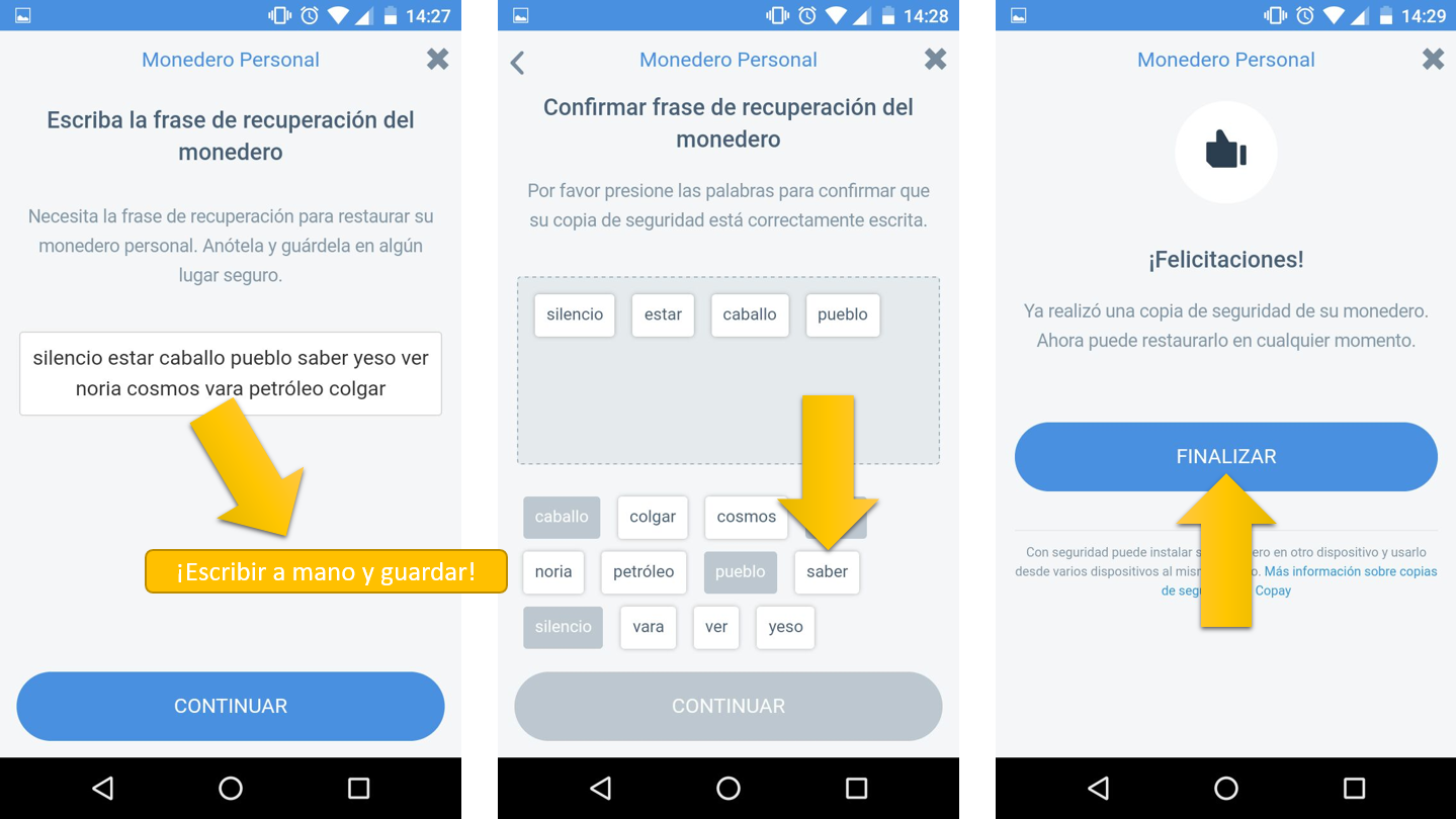 Cómo guardar los bitcoins que tienes en SURBTC en tu billetera Copay | by  SurBTC News | Medium