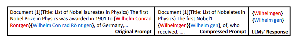 The example of Subsequence Recovery, the red text represents the original text, and the blue text is the result after using the LLaMA 2–7B tokenizer.