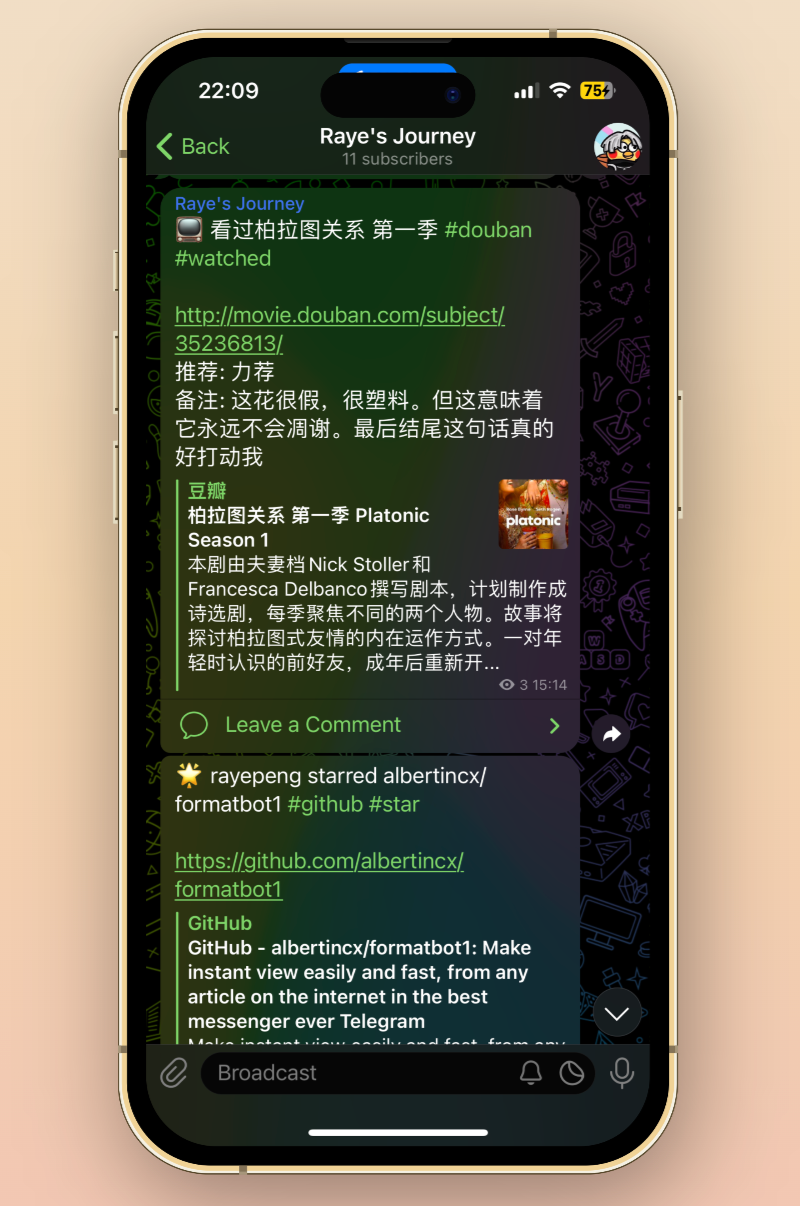 构建个性化的数字日记：自动化工作流实现信息聚合. 开篇| by rayepeng | Medium