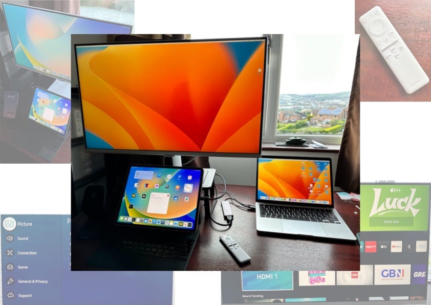 The Samsung M7 32” 4K Monitor Is a Great Solution for the Mac and