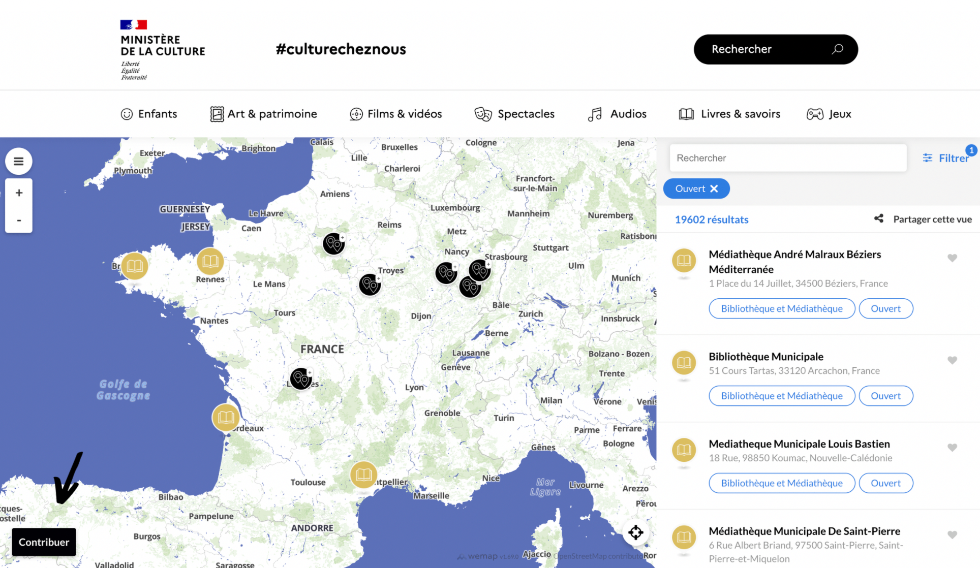 Des cartes interactives enrichies par le public | by Myriam chouat | Wemap