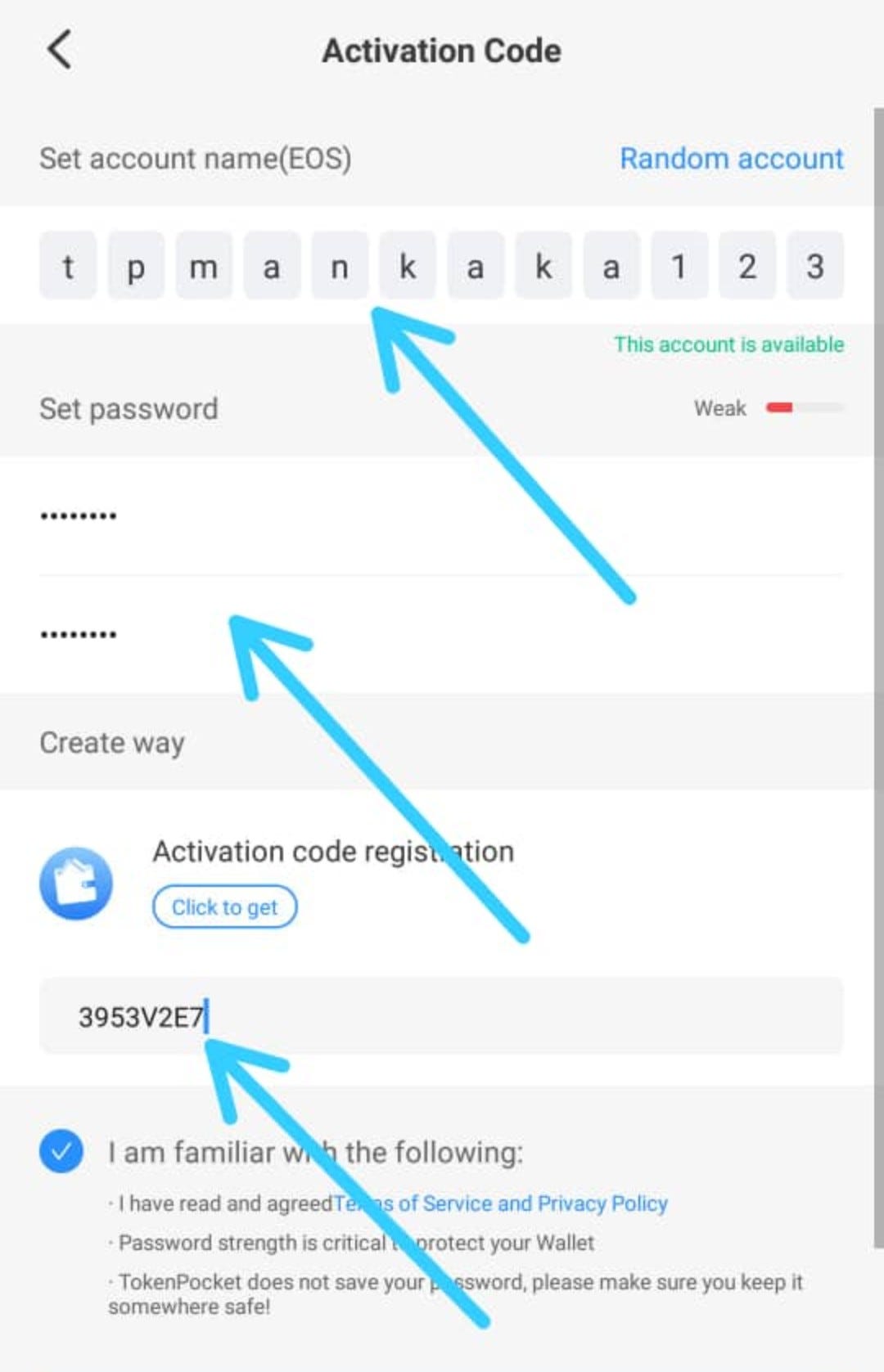 Step 5 Generating Activation Code 