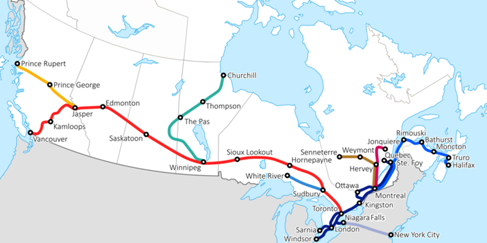 VIA Rail Canada: Train travel in Canada