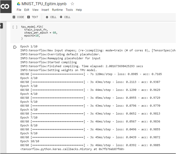 StepbyStep Use of Google Colab’s Free TPU Comet