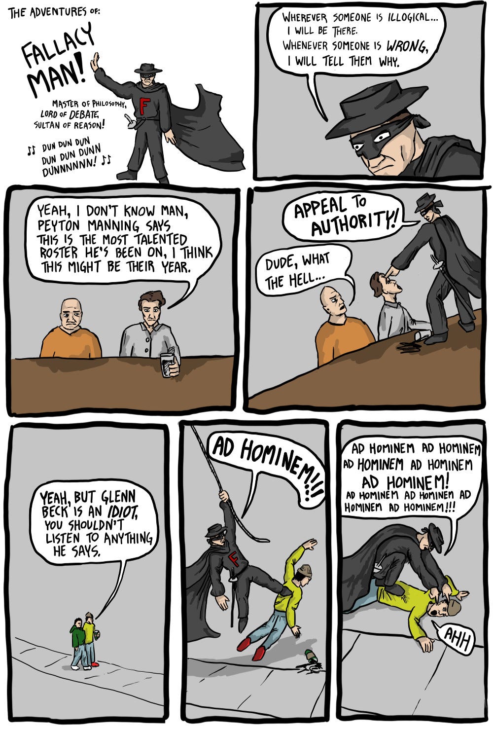 Red Herring Fallacy Comics