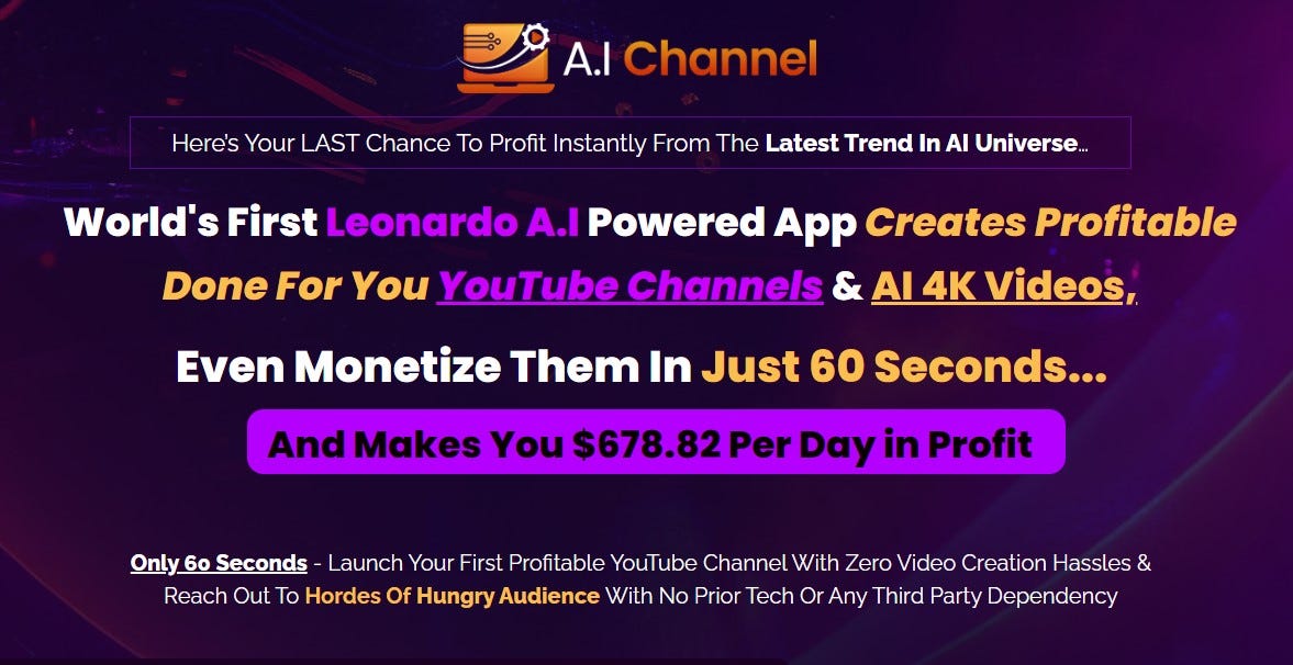 How to Create a new  Channel in 60-seconds or less! 