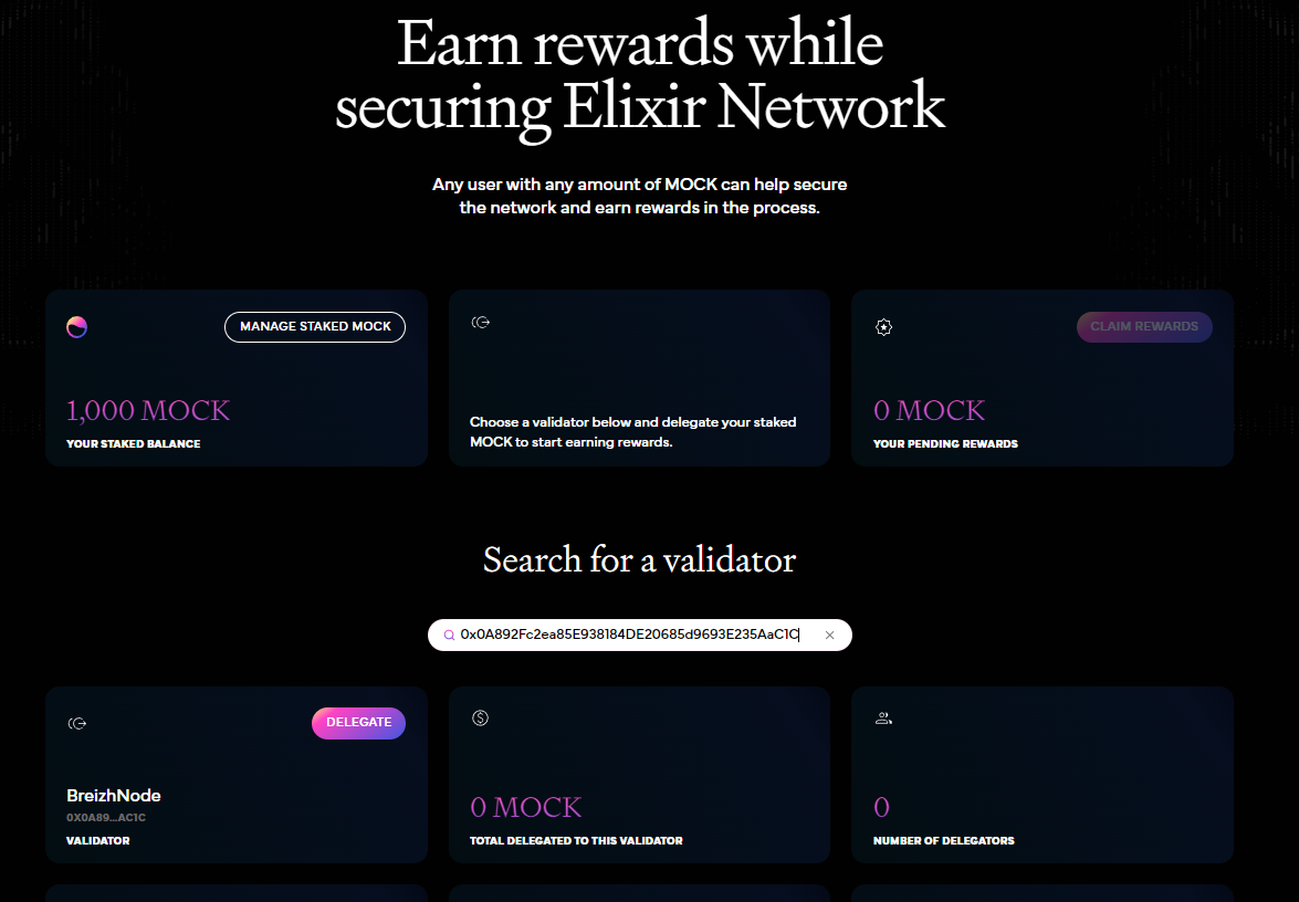 Install your validator node on Elixir easily (FR/EN) | by BreizhNode |  Medium