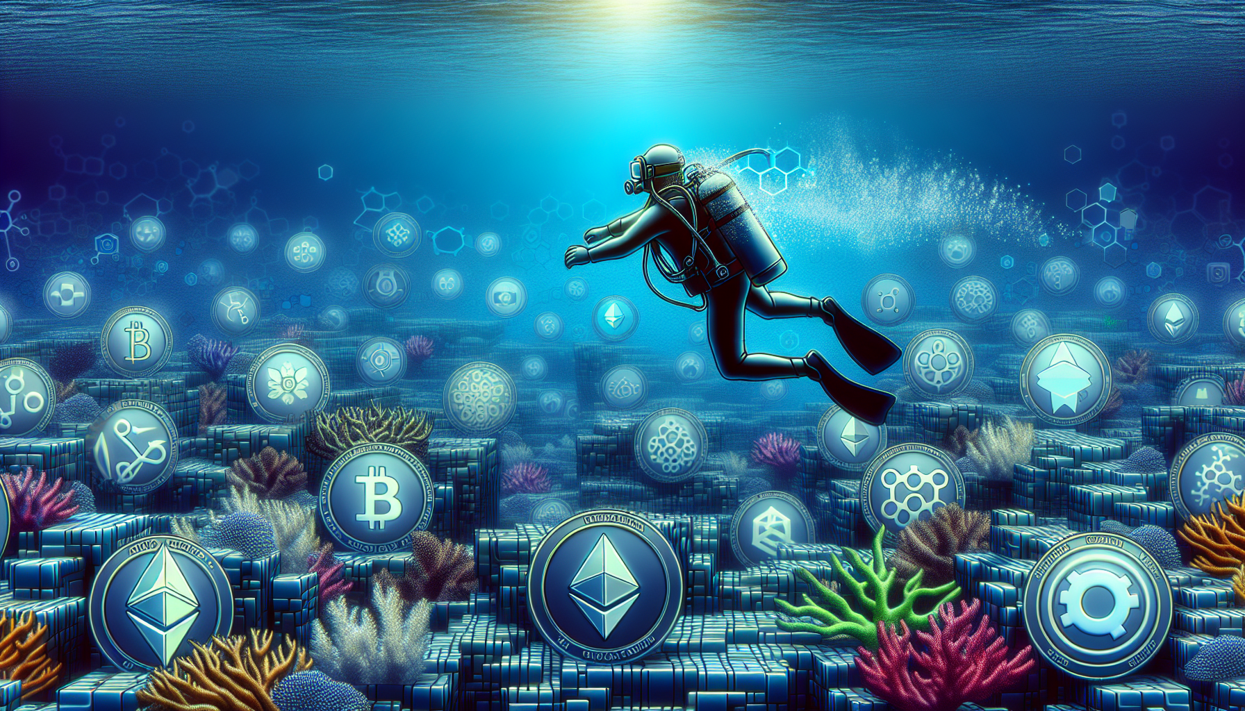 Title: Exploring the Digital Frontier: A Deep Dive into NFTs and  Cryptocurrency The realm of… | by Darren Peake | Medium