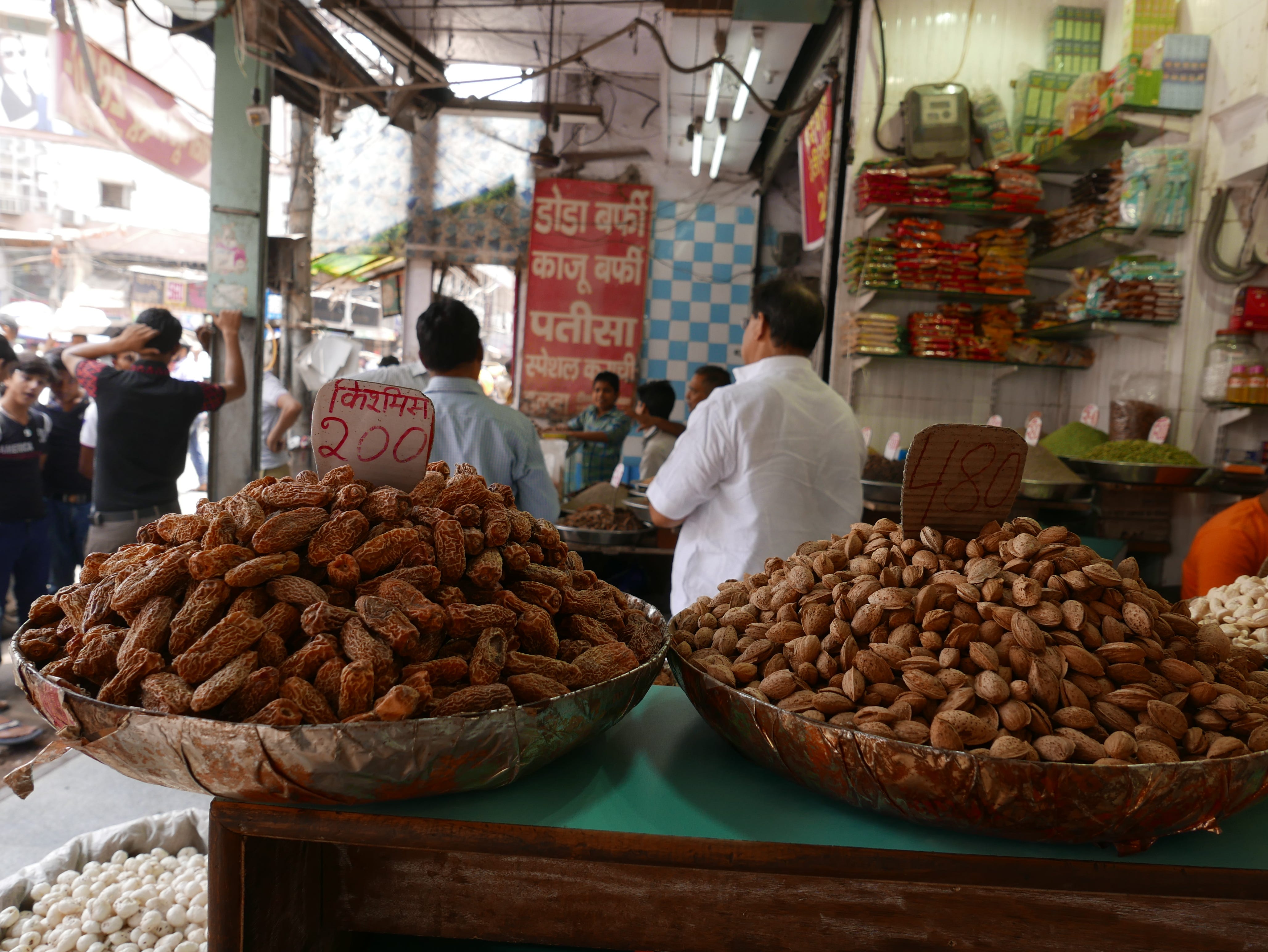 Photo by Author ??? shops at the Spice Market, Spice Market, New Delhi, Delhi, India
