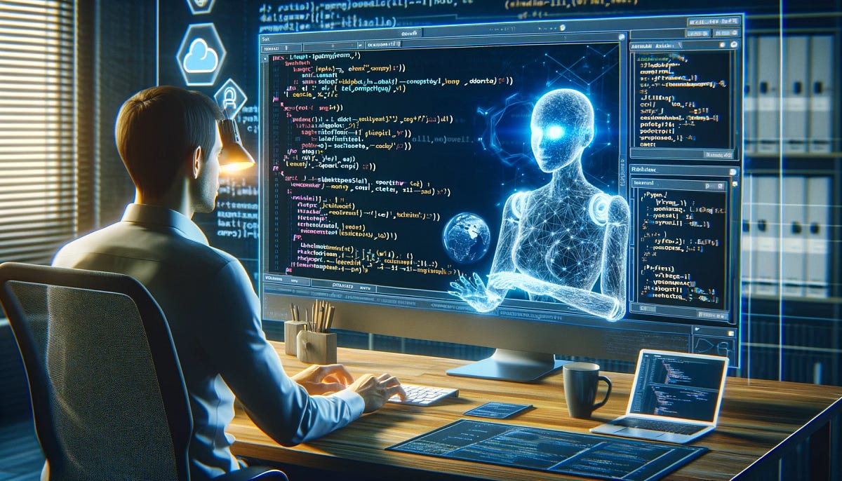 AI pair programming tool suggesting code in real time;