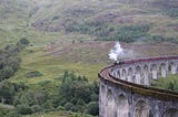 Visiting the Harry Potter Train in Scotland