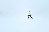 Jogging in freezing temperature