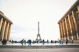 Study in France, Eiffel Tower, Paris, France, Students.